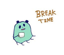 Jellyfish Panda sticker #952357