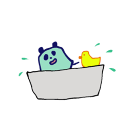 Jellyfish Panda sticker #952360