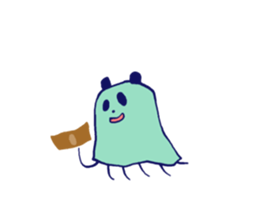 Jellyfish Panda sticker #952364