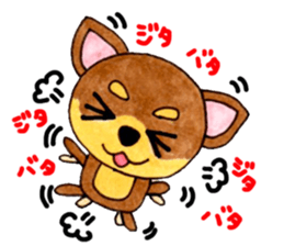 Yamato Maro eyebrow Chihuahua 2 sticker #952424