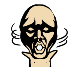 Day-to-day stamp of man Masa sticker #953227