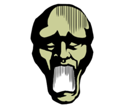 Day-to-day stamp of man Masa sticker #953236