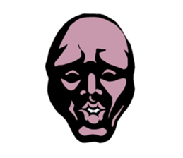 Day-to-day stamp of man Masa sticker #953237