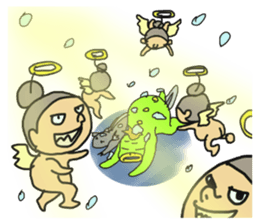 run run runtakun and friends 4 sticker #953341