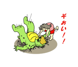 run run runtakun and friends 4 sticker #953342