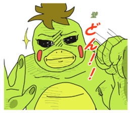 run run runtakun and friends 4 sticker #953344