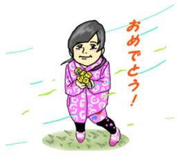 run run runtakun and friends 4 sticker #953363