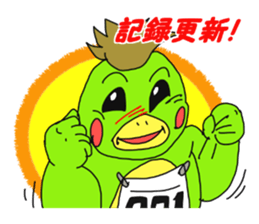 run run runtakun and friends 4 sticker #953364