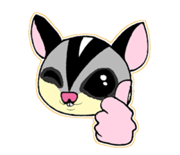 I love Sugar Glider sticker #953649