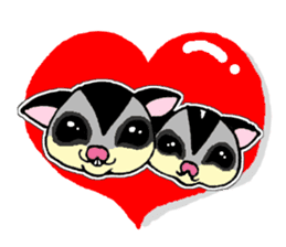 I love Sugar Glider sticker #953661