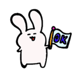 rabbit sticker #953847