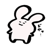rabbit sticker #953864
