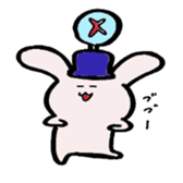 rabbit sticker #953868