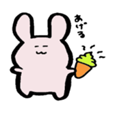 rabbit sticker #953869