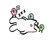 rabbit sticker #953879