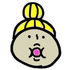 The sticker of an impudent attitude