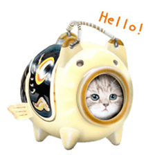 Painting of Kittens sticker #954967