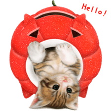 Painting of Kittens sticker #954973