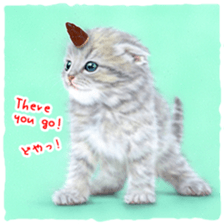 Painting of Kittens sticker #954976