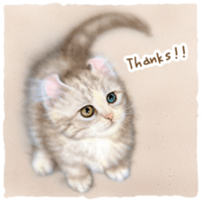 Painting of Kittens sticker #954978