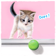 Painting of Kittens sticker #954981