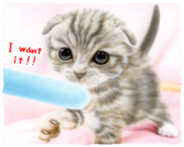Painting of Kittens sticker #954990