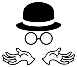 Mr. Transparent sticker #955500