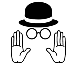 Mr. Transparent sticker #955501