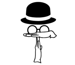 Mr. Transparent sticker #955515