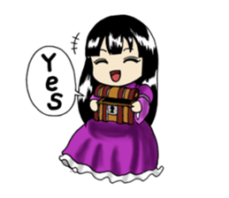 Pandora and a box sticker #955687