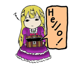 Pandora and a box sticker #955710