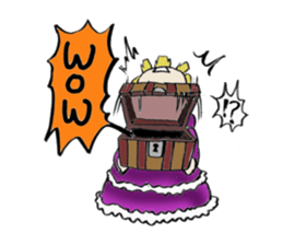 Pandora and a box sticker #955713