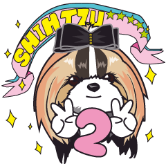 Shih Tzu Stamp2