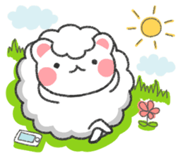 Fluffy Cute Bear (HUWAKUMA) sticker #957088