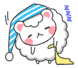 Fluffy Cute Bear (HUWAKUMA) sticker #957093