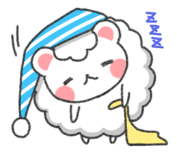 Fluffy Cute Bear (HUWAKUMA) sticker #957093