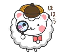 Fluffy Cute Bear (HUWAKUMA) sticker #957096