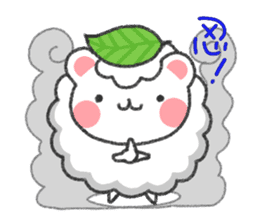 Fluffy Cute Bear (HUWAKUMA) sticker #957097