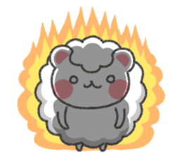 Fluffy Cute Bear (HUWAKUMA) sticker #957101