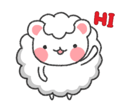Fluffy Cute Bear (HUWAKUMA) sticker #957107