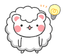 Fluffy Cute Bear (HUWAKUMA) sticker #957110