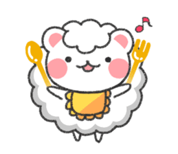 Fluffy Cute Bear (HUWAKUMA) sticker #957111