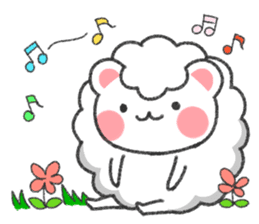 Fluffy Cute Bear (HUWAKUMA) sticker #957114