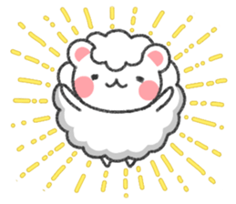 Fluffy Cute Bear (HUWAKUMA) sticker #957115