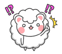 Fluffy Cute Bear (HUWAKUMA) sticker #957124
