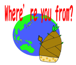 Bamboo shoots sticker #957247