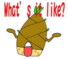 Bamboo shoots sticker #957249