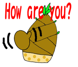 Bamboo shoots sticker #957251