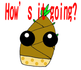 Bamboo shoots sticker #957252