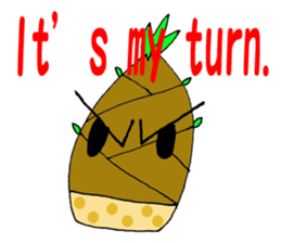 Bamboo shoots sticker #957256